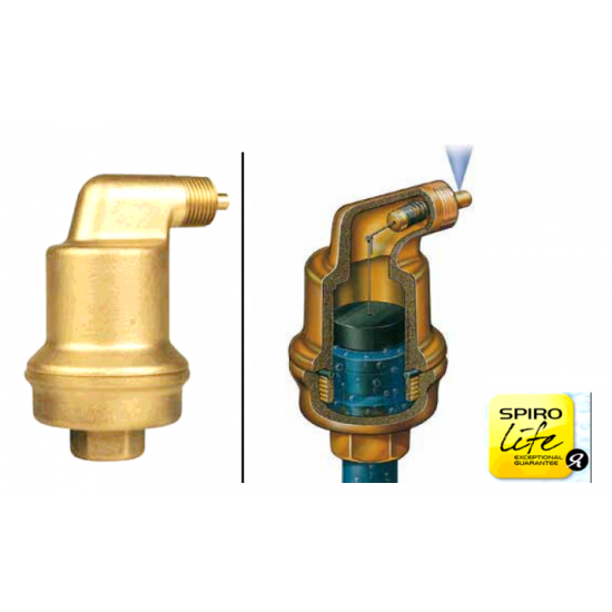 Aerisitor Automat SPIROTOP AB050/025  - Corp Alama - 25 Bar 150 Grade C