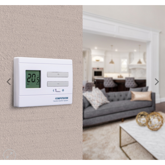 Termostat de ambient cu fir neprogramabil Q3 - Computherm