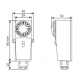 Termostat de Contact Reglabil
