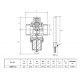 Ventil de Descarcare Termica Herz 3/4" - 95 Grade C, 10 bar - cod 128019