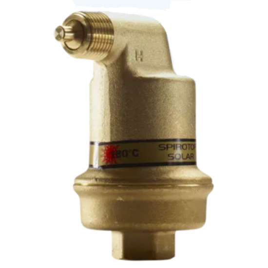 Aerisitor SOLAR Automat SPIROTOP AB050FBA08 cu AutoClose- Corp Alama - 10 Bar 180 Grade C