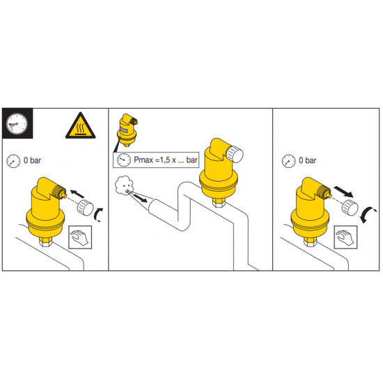 Aerisitor Automat SPIROTOP AB050/R004 - Corp Otel Inox ANSI316- 25 Bar 200 Grade C