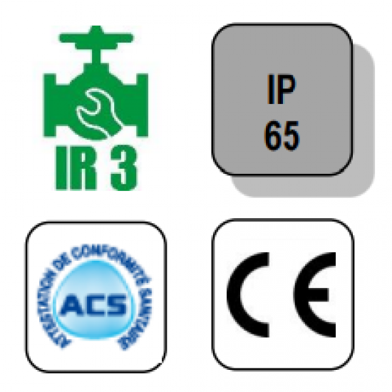 Electrovana cu 2 cai normal inchisa ESM 86 NC 1/2" 230V – cu membrană NBR cu comandă asistată - CEME