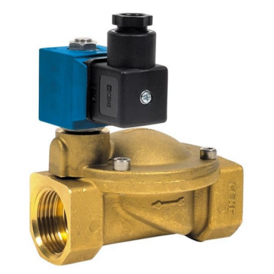 Electrovana cu 2 cai normal inchisa ESM 86 NC 1/2" 230V – cu membrană NBR cu comandă asistată - CEME