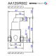 Separator de Aer AA125/R007 Spirovent din otel inox ANSI316– Orizontal 1 1/4"– 180°C 10 bar – SPIROTECH