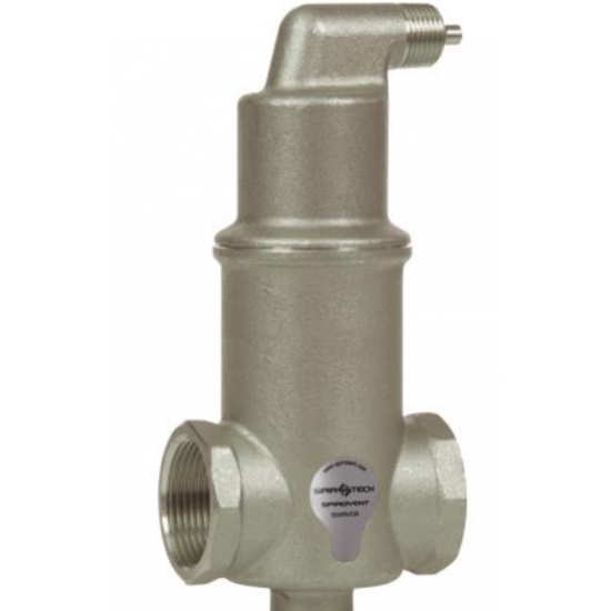 Separator de Aer AA125/R002 Spirovent din otel inox ANSI316– Orizontal 1 1/4"– 180°C 10 bar – SPIROTECH