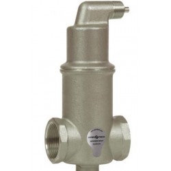 Separator de Aer AA125/R007 Spirovent din otel inox ANSI316– Orizontal 1 1/4"– 180°C 10 bar – SPIROTECH