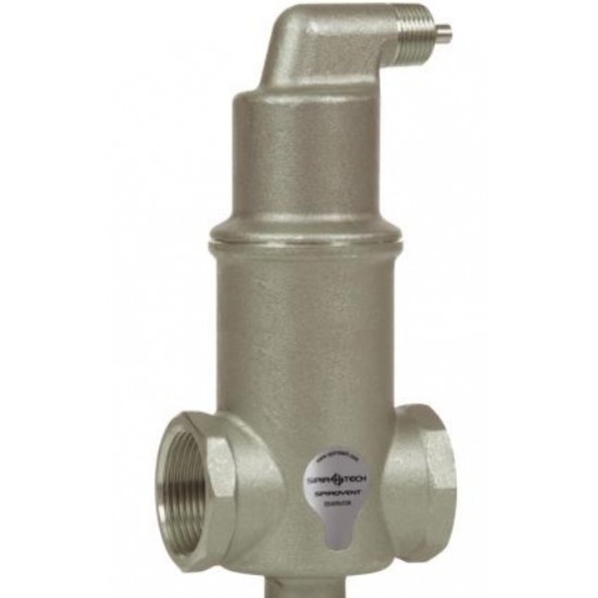 Separator de Aer AA125/R007 Spirovent din otel inox ANSI316– Orizontal 1 1/4"– 180°C 10 bar – SPIROTECH