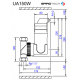 Separator de Aer UA150W Spirovent din alama– Vertical 1 1/2"– 110°C 10 bar – SPIROTECH