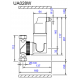 Separator de Aer UA028W Spirovent din alama– Vertical 28mm– 110°C 10 bar – SPIROTECH