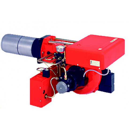 Arzator pe CLU / Pacura Riello Press P 60 N TL cu functionare in 2 trepte, Tun Lung, Putere: 171/342 - 684 Kw