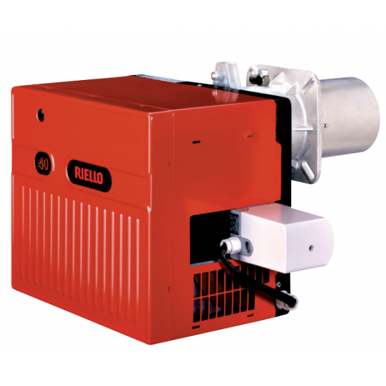 Arzator pe Gaz Riello 40 GS 10M - Doua Trepte Progresive sau Modulant Putere: 22/42-105 Kw