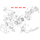 Arzator pe Gaz Riello GULLIVER BS 2 - o treapta de functionare, Putere: 35-91 Kw