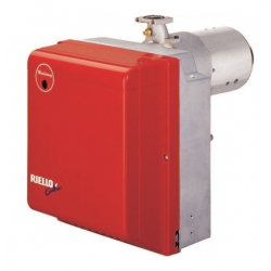 Arzator pe motorina Riello Guliver RG1RKD cu functionare in 2 treapte, preincalzire motorina, cap conic Putere: 14/17 - 60 Kw
