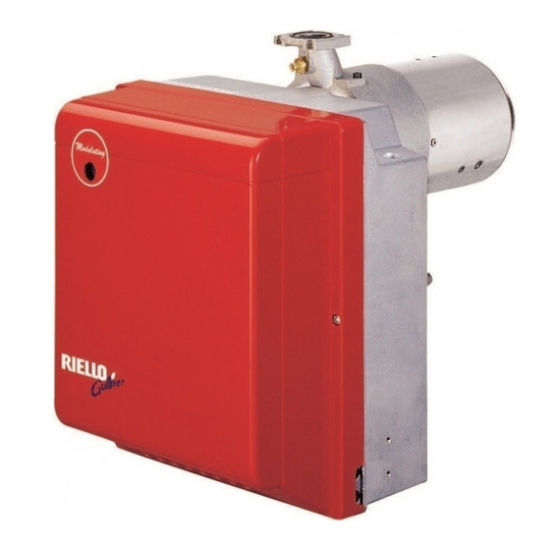 Arzator pe motorina Riello Guliver RG5D cu functionare in 2 treapte, Putere: 95/142 - 296 Kw
