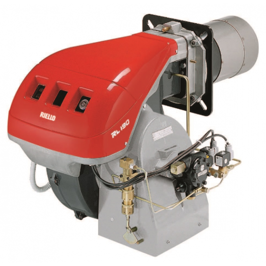Arzator pe motorina Riello RL190 cu functionare in 2 trepte,  Putere: 759/1423 - 2443 Kw