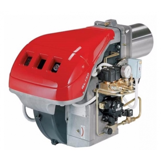 Arzator pe motorina Riello RL130TL cu functionare in 2 trepte, Cap Ardere Lung,  Putere: 486/948 - 1540 Kw