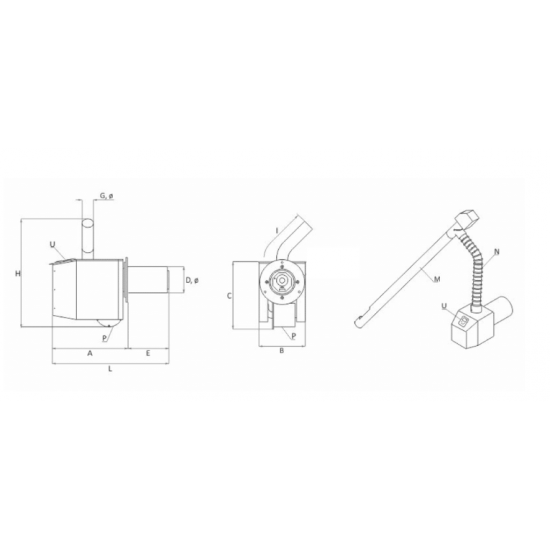 Arzator pe peleti BURNiT Pell 40