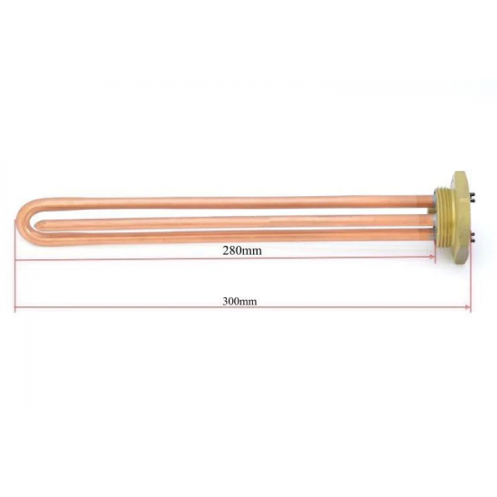 Rezistenta Electrica 1500 W 1 1/4" 28 cm Pentru Boilere
