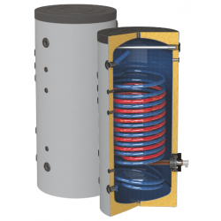 Boiler cu 2 Serpentine de sol SON PRL 200 litri VS2 - Sunsystem - Burnit