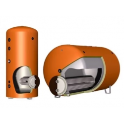 Boiler Cu Serpentina Extractabila Tip U din Otel Inox QB/X-RF 200 litri 10 bar