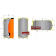 Boiler Cu Serpentina Extractabila Tip U din Otel Inox QB/X-RF 200 litri 10 bar