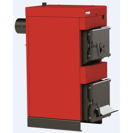 Cazan pe Combustibil Solid cu Ardere Clasica Burnit NWB MAX 30 kw v2 - Sunsystem