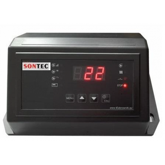 Cazan pe Lemne cu Ventilator si Tablou de Comanda Sontec 29 Kw 