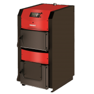 Centrala pe lemn / combustibil solid cu ventilator ​Sunsystem Burnit NWB PRIME 90 kW