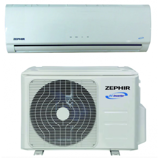 Aer Conditionat 12000 btu Zephir  ZE-12R32 WIFI INZ, Inverter, Ionizare, Kit de instalare inclus, Clasa A++, Control activ de energie