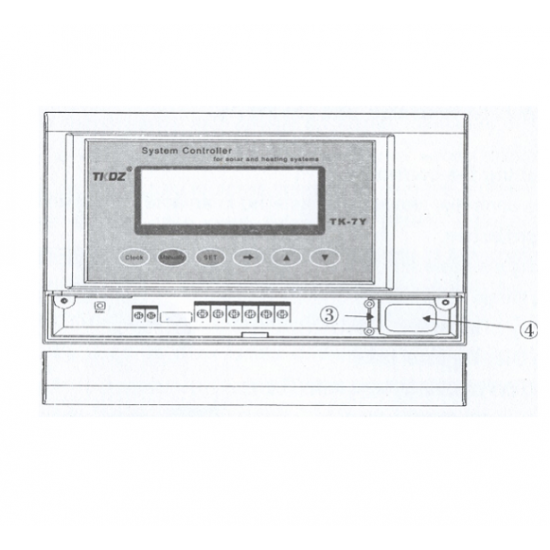 Controler Sisteme Solare Presurizate TK-7Y