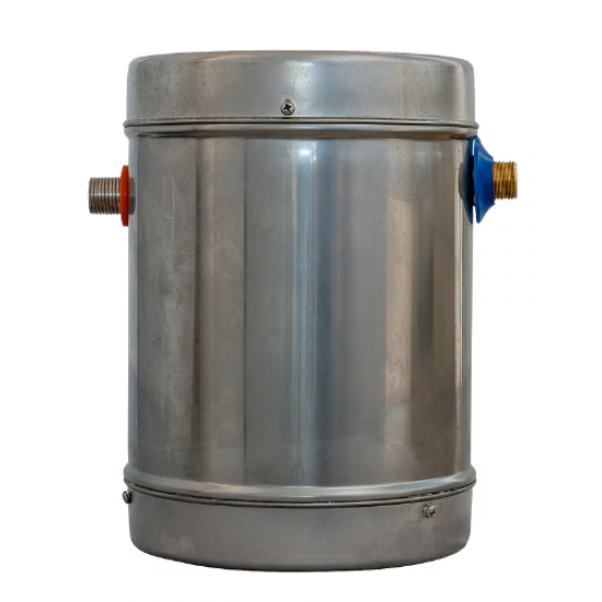 Sistem Solar Nepresurizat Pentru Apa Calda - Termosifon - 100/10 - Boiler inox 100 litri cu 10 Tuburi cu Flotor