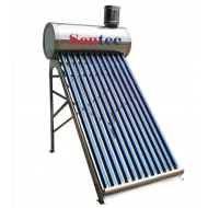 Sistem Solar Nepresurizat Pentru Apa Calda - Termosifon - 150/15 - Boiler inox 150 litri cu 15 Tuburi cu Flotor