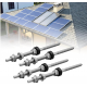 Suport din Inox pentru montajul panourilor solare pe acoperis cu tabla