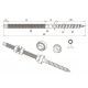 Suport din Inox pentru montajul panourilor solare pe acoperis cu tabla