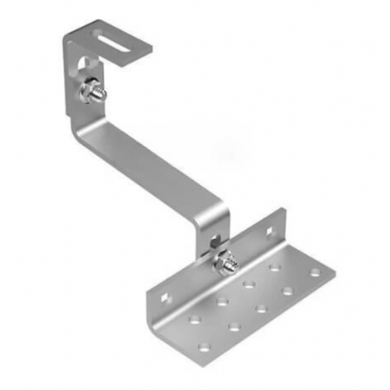 Suport din Inox Reglabil pentru Montajul Panourilor Solare pe Acoperis tip Tigla