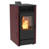 Semineu Pe Peleti Sontec PC10 10 Kw Culoare Bordeaux