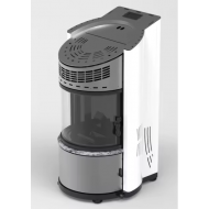 Semineu Pe Peleți Sontec Round 11 Kw Culoare Gri