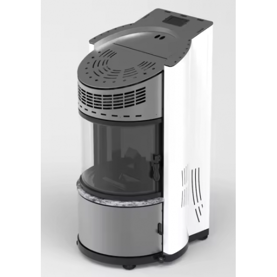 Semineu Pe Peleți Sontec Round 11 Kw Culoare Gri