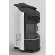 Semineu Pe Peleți Sontec Round 11 Kw Culoare Negru