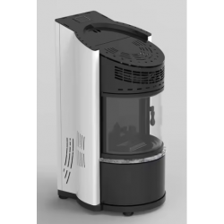 Semineu Pe Peleți Sontec Round 11 Kw Culoare Negru