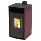Semineu Pe Peleti Sontec PC-P13 13 Kw Culoare Bordeaux
