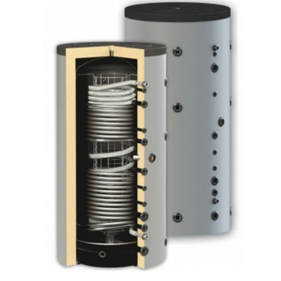 Puffer Combinat Igienic Sunsystem HYG BR2 500 cu Preparare Rapida ACM + 2 Serpentine Agent Termic