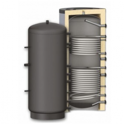 Puffer Sunsystem PR2 1000 Litri - Rezervor de Acumulare pentru Agent Termic, cu 2 Serpentine