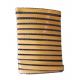 Snur si Banda autodeziva termorezistenta pentru etansare geam, usa de semineu sau soba 10x2 mm