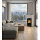 Termosemineu peleti Burnit Concept New 18 kW - Sunsystem Culoare Alb