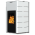 Termosemineu peleti Burnit Concept New 18 kW - Sunsystem Culoare Alb